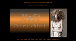 Desktop Screenshot of moseparrucchieri.com